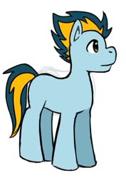 Size: 406x575 | Tagged: safe, artist:peachy-pudding, oc, oc only, oc:cauldroy waters, pony, male, solo, stallion