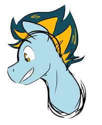 Size: 1836x2240 | Tagged: safe, artist:peachy-pudding, oc, oc only, oc:cauldroy waters, pony, grin, male, simple background, smiling, solo, stallion, transparent background