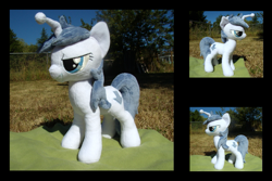 Size: 1099x735 | Tagged: safe, artist:fireflytwinkletoes, oc, oc only, oc:discentia, pony, unicorn, commission, downvote, female, irl, photo, plushie, reddit, solo
