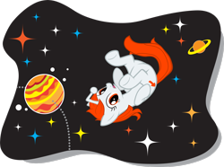 Size: 2836x2115 | Tagged: safe, artist:fabulouspony, oc, oc only, oc:karma, pony, unicorn, 404, cutie mark, female, high res, mare, ponified, reddit, simple background, solo, space, stars, transparent background, upside down, upvote, vector