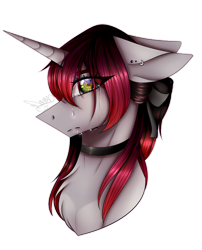 Size: 1024x1265 | Tagged: safe, artist:dawndream2003, oc, oc only, oc:dawn dream, pony, unicorn, bust, crying, female, mare, portrait, simple background, solo, transparent background