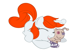 Size: 2912x2059 | Tagged: safe, artist:cuwxnerd, smarty pants, oc, oc:karma, pony, unicorn, g4, female, happy, high res, mare, ponified, reddit, simple background, snoo, transparent background, vector