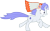 Size: 934x581 | Tagged: safe, artist:perinigricon, oc, oc only, oc:discentia, pony, unicorn, cutie mark, downvote, female, mare, ponified, reddit, running, simple background, solo, transparent background, vector, wedding veil