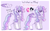 Size: 2500x1556 | Tagged: safe, artist:journeewaters, princess cadance, oc, oc:pelito, oc:wisteria may, pegasus, pony, g4, chest fluff, female, mare, offspring, parent:oc:pelito, parent:princess cadance, parents:canon x oc, reference sheet, tail feathers