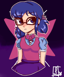Size: 846x1024 | Tagged: artist needed, source needed, useless source url, safe, sci-twi, twilight sparkle, human, equestria girls, g4, female, human coloration, humanized, miraculous ladybug, solo