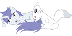Size: 3464x1732 | Tagged: safe, artist:ocarina0ftimelord, opalescence, oc, oc:discentia, pony, unicorn, g4, female, insanity, mare, ponified, reddit, simple background, transparent background, vector, worried
