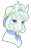 Size: 604x960 | Tagged: safe, artist:caff, oc, oc only, pony, female, head shot, mare, pastel, simple background, smiling, solo, transparent background