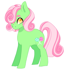 Size: 2761x2695 | Tagged: safe, artist:kittii-kat, oc, oc only, oc:peony, earth pony, pony, female, high res, magical lesbian spawn, mare, offspring, parent:bon bon, parent:lyra heartstrings, parents:lyrabon, simple background, solo, transparent background