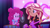 Size: 1600x900 | Tagged: safe, screencap, pinkie pie, sunset shimmer, equestria girls, equestria girls specials, g4, my little pony equestria girls: better together, my little pony equestria girls: sunset's backstage pass, female, geode of sugar bombs, guitar, magical geodes, music festival outfit, musical instrument, one eye closed, wink