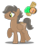 Size: 1280x1505 | Tagged: safe, artist:mint-light, artist:tenderrain-art, oc, oc only, oc:treasure, pegasus, pony, male, offspring, parent:daring do, parent:doctor caballeron, parents:daballeron, simple background, solo, stallion, transparent background