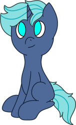 Size: 1008x1658 | Tagged: safe, artist:duskentertainment, oc, oc only, oc:cobalt flare, earth pony, pony, digital art, simple background, sitting, solo, transparent background, ych result
