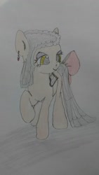 Size: 720x1280 | Tagged: safe, oc, oc only, hybrid, pony, photo, solo, traditional art
