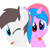 Size: 2024x2024 | Tagged: safe, artist:deni-liandi, oc, oc only, oc:jactor stan, alicorn, pony, heterochromia, high res