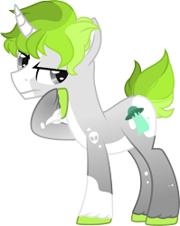 Size: 2000x2510 | Tagged: safe, artist:lambydwight, oc, oc only, earth pony, pony, high res, simple background, solo, transparent background, vector