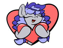 Size: 2560x1920 | Tagged: safe, artist:php142, part of a set, oc, oc only, oc:cinnabyte, pony, adorkable, cinnabetes, cute, dork, eyes closed, heart, holiday, pigtails, simple background, smiling, solo, transparent background, valentine, valentine's day