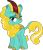 Size: 2280x2631 | Tagged: safe, artist:vector-brony, oc, oc only, oc:animelodie, kirin, female, high res, simple background, solo, species swap, transparent background