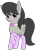 Size: 603x829 | Tagged: safe, alternate version, artist:wafflecakes, octavia melody, earth pony, pony, g4, :p, bedroom eyes, bow, bowtie, chest fluff, clothes, cute, ear fluff, female, looking at you, mare, simple background, socks, solo, stockings, tavibetes, thigh highs, tongue out, transparent background