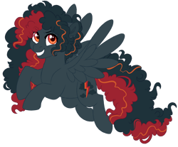 Size: 1024x847 | Tagged: safe, artist:azure-art-wave, oc, oc only, oc:maelstrom (hond4), pegasus, pony, female, mare, palindrome get, simple background, solo, transparent background