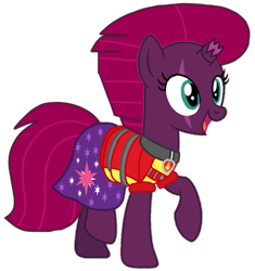 Size: 877x933 | Tagged: safe, artist:徐詩珮, fizzlepop berrytwist, tempest shadow, pony, unicorn, series:sprglitemplight diary, series:sprglitemplight life jacket days, series:springshadowdrops diary, series:springshadowdrops life jacket days, g4, alternate universe, base used, broken horn, clothes, horn, paw patrol, sea patrol (paw patrol), tempestbetes, transparent background