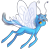 Size: 1372x1382 | Tagged: safe, artist:weird--fish, oc, oc only, oc:winter sparkle, breezie, breezie oc, simple background, solo, transparent background