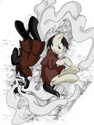 Size: 1920x2560 | Tagged: safe, artist:weird--fish, pony, clothes, ergo proxy, mask, ponified, vincent law