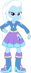 Size: 581x1374 | Tagged: artist needed, safe, trixie, equestria girls, g4, female, simple background, solo, stronk, transparent background, vector