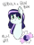 Size: 1536x2048 | Tagged: safe, artist:themaskedmare, oc, oc only, pony, bust, cutie mark, offspring, origiverse, parent:bon bon, parent:oc, parent:oc:nebula stardust, parents:canon x oc, simple background, solo, transparent background