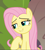 Size: 843x938 | Tagged: safe, screencap, fluttershy, pegasus, pony, g4, my little pony: friendship is magic, she talks to angel, cropped, cute, female, lidded eyes, mare, raised hoof, shyabetes, smiling, solo