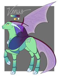 Size: 1280x1676 | Tagged: safe, artist:catstelllation, oc, oc only, oc:venus, dragonling, hybrid, interspecies offspring, offspring, parent:princess ember, parent:thorax, parents:embrax, solo