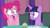 Size: 1920x1080 | Tagged: safe, screencap, pinkie pie, twilight sparkle, alicorn, pony, a trivial pursuit, g4, bell, twilight sparkle (alicorn)