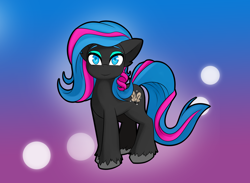 Size: 4572x3352 | Tagged: safe, artist:caoscore, oc, oc only, oc:obabscribbler, earth pony, pony, eyeshadow, female, looking at you, makeup, smiling, solo