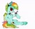 Size: 3590x3020 | Tagged: safe, alternate version, artist:share dast, oc, oc only, oc:kokomo, bat pony, pony, bowtie, commission, commissioner:sickly sour, female, glass, high res, mare, not rainbow dash, simple background, sitting, solo, white background