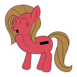 Size: 1048x1048 | Tagged: artist needed, safe, oc, oc only, oc:pun, earth pony, pony, ask pun, ask, female, mare, simple background, solo, transparent background