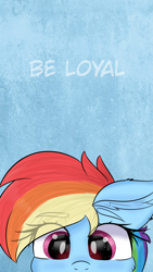 Size: 1080x1920 | Tagged: safe, artist:janelearts, part of a set, rainbow dash, pegasus, pony, g4, cute, female, solo, wallpaper