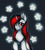 Size: 1693x1885 | Tagged: safe, artist:darklight1315, oc, oc only, oc:blackjack, pony, unicorn, fallout equestria, fallout equestria: project horizons, fanfic art, solo, stars