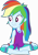 Size: 5000x7161 | Tagged: safe, artist:twilirity, rainbow dash, equestria girls, g4, my little pony equestria girls: choose your own ending, wake up!, wake up!: rainbow dash, absurd resolution, barefoot, clothes, crossed legs, cute, dashabetes, feet, female, geode of super speed, magical geodes, simple background, smiling, solo, transparent background, vector, yoga