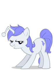 Size: 595x800 | Tagged: safe, artist:monkeyjay, part of a set, oc, oc only, oc:discentia, pony, unicorn, cutie mark, downvote, female, mare, ponified, reddit, reference, simple background, solo, standing, transparent background, vector