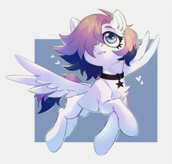Size: 2100x2000 | Tagged: safe, artist:ls_skylight, oc, oc only, oc:gem stone, pegasus, pony, high res, solo