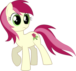 Size: 1084x1010 | Tagged: safe, artist:silentazrael, roseluck, earth pony, pony, g4, cute, female, mare, rosabetes, simple background, solo, transparent background, vector