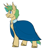 Size: 950x1043 | Tagged: safe, artist:cosmalumi, oc, oc only, oc:quick tie, bat pony, bat pony unicorn, hybrid, pony, unicorn, cape, clothes, horn, solo