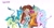 Size: 1920x993 | Tagged: safe, artist:jowyb, gallus, ocellus, sandbar, silverstream, smolder, yona, changedling, changeling, classical hippogriff, dragon, earth pony, griffon, hippogriff, pony, yak, g4, 2018, cloven hooves, cute, diaocelles, diastreamies, dragoness, female, gallabetes, grin, group, group photo, hug, jewelry, male, necklace, open mouth, sandabetes, signature, simple background, smiling, smolderbetes, student six, white background, wip, yonadorable