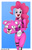 Size: 876x1374 | Tagged: safe, artist:strebiskunk, pinkie pie, equestria girls, g4, clothes, cosplay, costume, cuddle team leader, female, fortnite, gradient background, solo