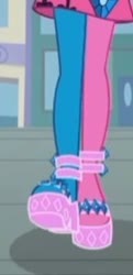 Size: 130x269 | Tagged: safe, screencap, rarity, equestria girls, g4, life is a runway, cropped, female, legs, pictures of legs, solo