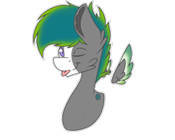 Size: 3507x2800 | Tagged: safe, artist:chazmazda, oc, oc only, pony, commission, commissions open, digital art, high res, simple background, solo, tongue out, transparent background