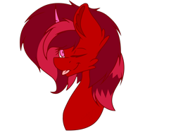 Size: 3507x2800 | Tagged: safe, artist:chazmazda, oc, oc only, pony, commission, commissions open, digital art, high res, simple background, solo, tongue out, transparent background