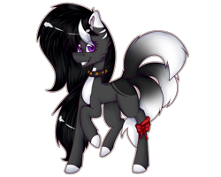 Size: 3507x2800 | Tagged: safe, artist:chazmazda, oc, oc only, pony, bell, bell collar, collar, commission, commissions open, digital art, high res, simple background, solo, transparent background
