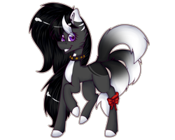 Size: 3507x2800 | Tagged: safe, artist:chazmazda, oc, oc only, pony, bell, bell collar, collar, commission, commission open, digital art, high res, simple background, solo, transparent background