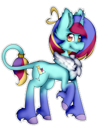 Size: 1986x2505 | Tagged: safe, artist:chazmazda, oc, oc only, pony, commission, commissions open, digital art, simple background, solo, transparent background
