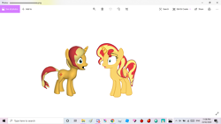 Size: 1360x768 | Tagged: safe, sunset shimmer, pony, unicorn, g4, 3d, 3d pony creator, mmd, self ponidox