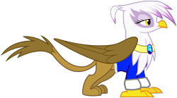 Size: 5000x2776 | Tagged: safe, artist:dashiesparkle edit, edit, editor:damiranc1, vector edit, gilda, griffon, g4, avatar the last airbender, jewelry, kuruk, necklace, ponytail, simple background, the legend of korra, transparent background, vector, winter coat